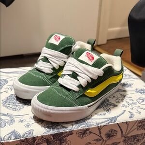 Green & yellow Vans